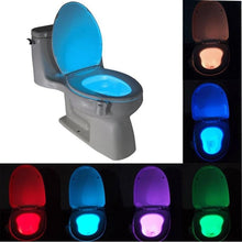 Load image into Gallery viewer, Smart Bathroom Toilet Nightlight LED