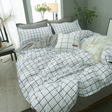 Load image into Gallery viewer, 4PCS Beddingset  Polyester Brief Full King Queen Tiwn Beding Cover