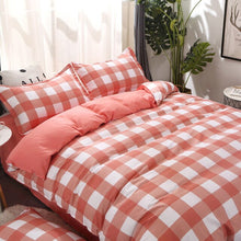 Load image into Gallery viewer, 4PCS Beddingset  Polyester Brief Full King Queen Tiwn Beding Cover